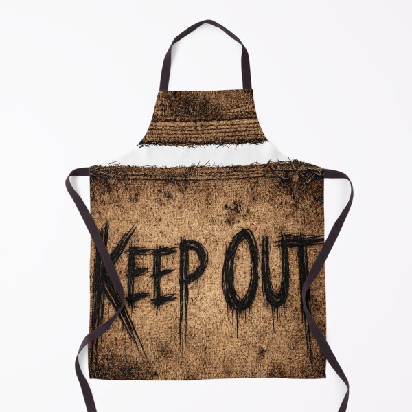 Item preview, Keep out warning sign designed and sold by Fuskiss.