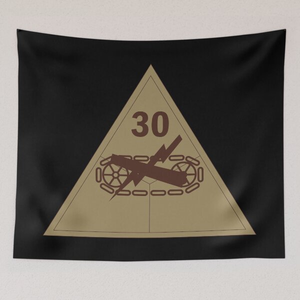 Item preview, Army - SSI - 30th Armored Division - Subdued Desert X 300 designed and sold by Military Insignia Products.