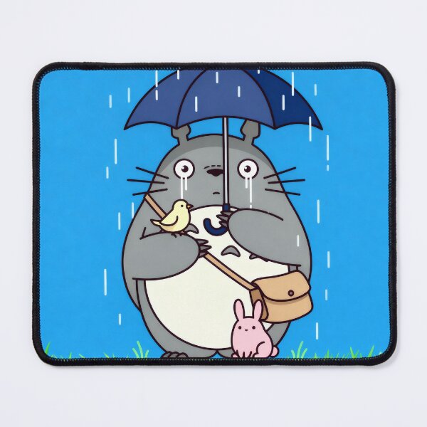 Item preview, Cute Rainy Day Creature with Umbrella Art PrintCute Rainy Day Creature with Umbrella Art Print designed and sold by AbstractAuraArt.