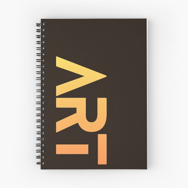 Item preview, MRL – Minimal Abstract Typography Art in Warm Gradient designed and sold by ArtisanBagel.