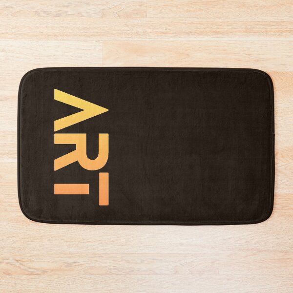 Item preview, MRL – Minimal Abstract Typography Art in Warm Gradient designed and sold by ArtisanBagel.