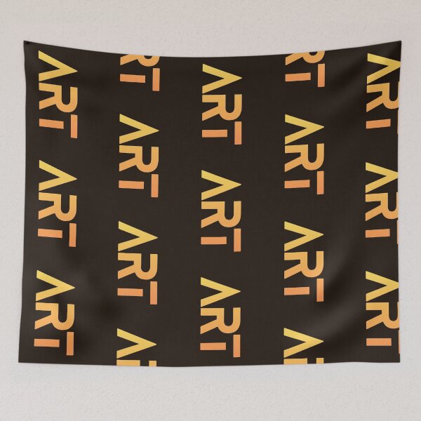 Item preview, MRL – Minimal Abstract Typography Art in Warm Gradient designed and sold by ArtisanBagel.