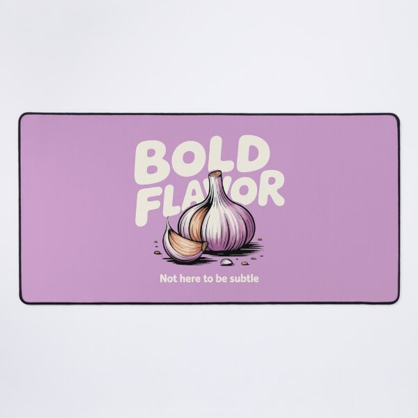 Item preview, Bold Flavor Garlic Art - Not Here To Be Subtle designed and sold by SplashTastic.