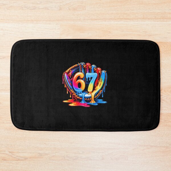 Item preview, 67 Baseball Ice Cream Drip Number Kids Design designed and sold by gladysenglish.