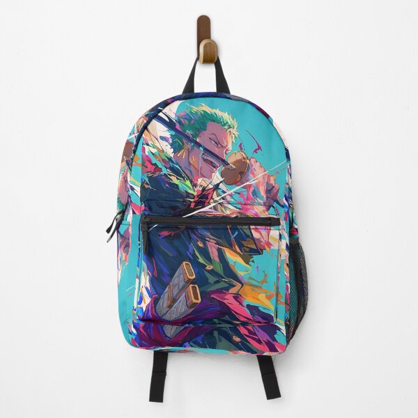 Item preview, Roronoa Zoro - Color Splash Swordsman – Neon Anime Warrior Art designed and sold by Dyan4.