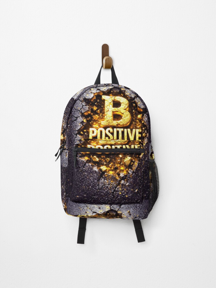 Thumbnail 1 of 3, Backpack, Typography designed and sold by AwesomeDigiShop.