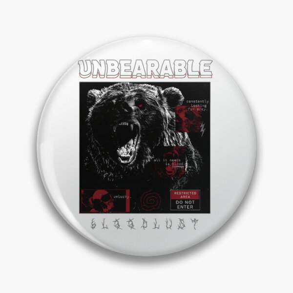 Item preview,  Unbearable Bloodlust Vintage Metal designed and sold by AitElmMost.