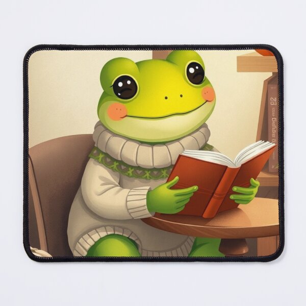 Item preview, Cozy Cottagecore Frog T-Shirt | Frog Reading Book | Cute Autumn Graphic Tee designed and sold by ArmaanArts.