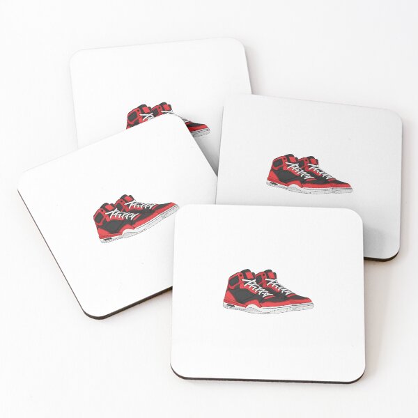 Item preview, red and black sneakers designed and sold by DigiHouse.