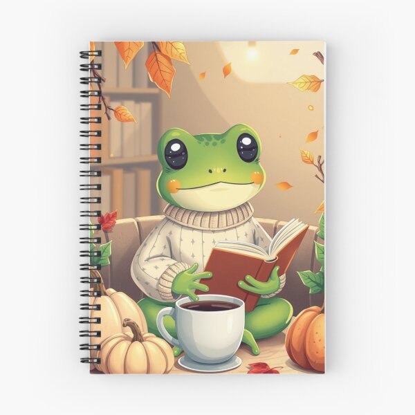 Item preview, frog and toad, toad, book, cute, book lover, froggy, frog lover, illustrator, read, reading, frog reading book, reading book, aesthetic, floral designed and sold by ArmaanArts.