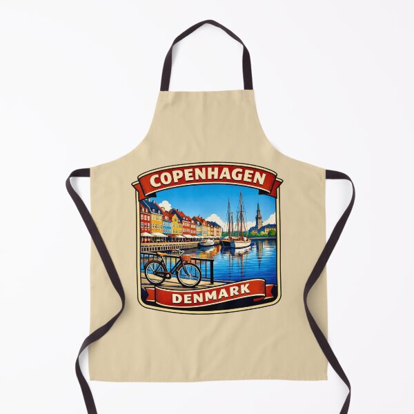 Item preview, Copenhagen, Denmark - Nyhavn Harbor designed and sold by Myra365Art.