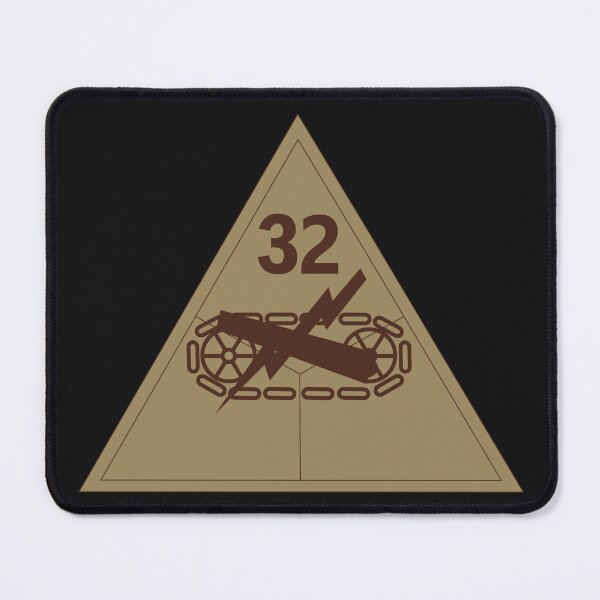 Item preview, Army - SSI - 32nd Armored Division - Subdued Desert X 300 designed and sold by Military Insignia Products.