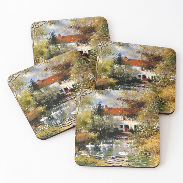 Item preview, The Geese - Tranquil Rural Life  designed and sold by artdesignsnow.