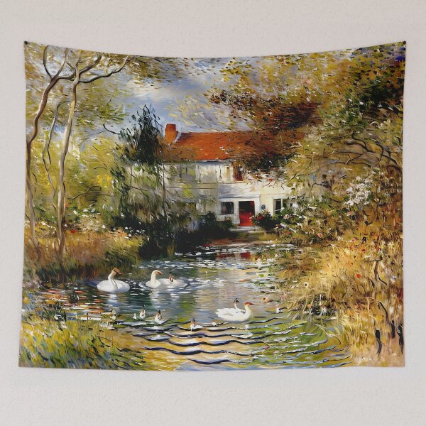 Item preview, The Geese - Tranquil Rural Life  designed and sold by artdesignsnow.