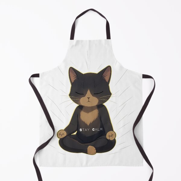 Item preview, Calm Cat Mode Anime Style Art designed and sold by anime-ekaya.