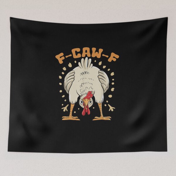 Item preview, Funny F-Caw-F Chicken FCAWF Chicken designed and sold by Juansustait.
