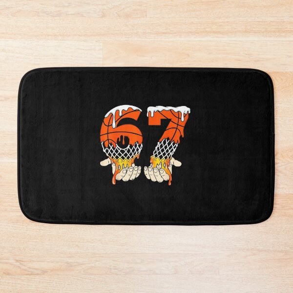 Item preview, 67 Basketball Ice Cream Drip Number Meme Design designed and sold by gladysenglish.