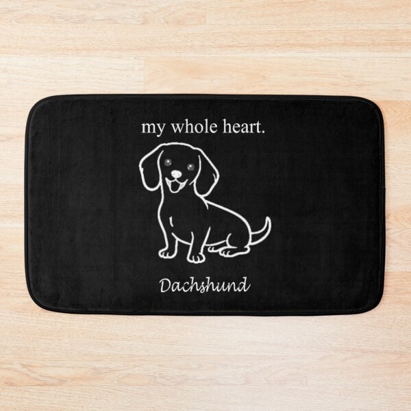 Item preview, Dachshund. My Whole Heart designed and sold by kel72.
