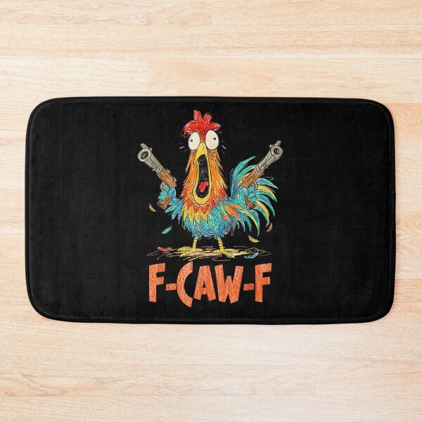 Item preview, F-Caw-F Rooster Funny Bird FCAW-F Chicken Whisperer Fawk Off designed and sold by Juansustait.
