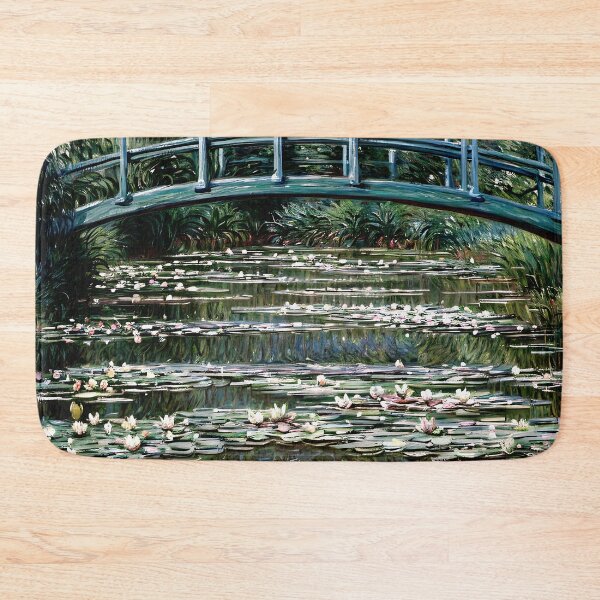 Item preview, The Japanese Footbridge - Tranquility and Beauty in a Water Garden designed and sold by artdesignsnow.
