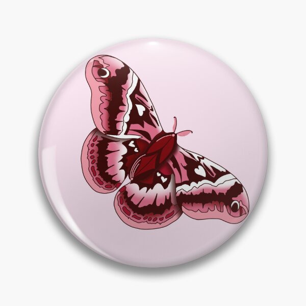 Item preview, Heart Moth  designed and sold by Tattoo Jungle.