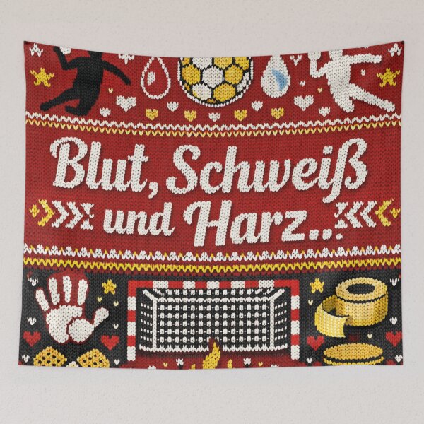 Item preview, Blood, sweat and resin – handball passion designed and sold by Mauswohn.