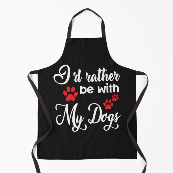 Item preview, I Would Rather Be With My Dogs designed and sold by karmastore.