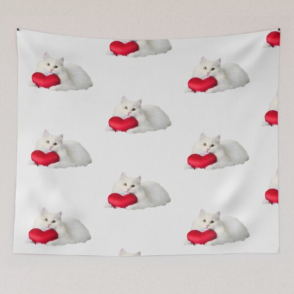 Item preview, Pawsitive Love - Cat Delivering Valentine's Heart designed and sold by Great Sun.