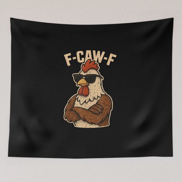 Item preview, F Caw F Rooster Funny Bird Fcawf Chicken Whisperer Fawk designed and sold by Juansustait.