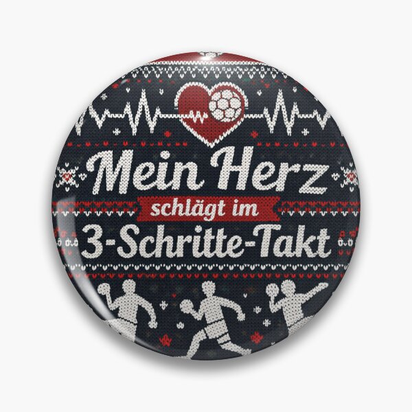 Artikelvorschau, Mein Herz schlägt im 3-Schritte-Takt Handball entworfen und verkauft von Mauswohn.