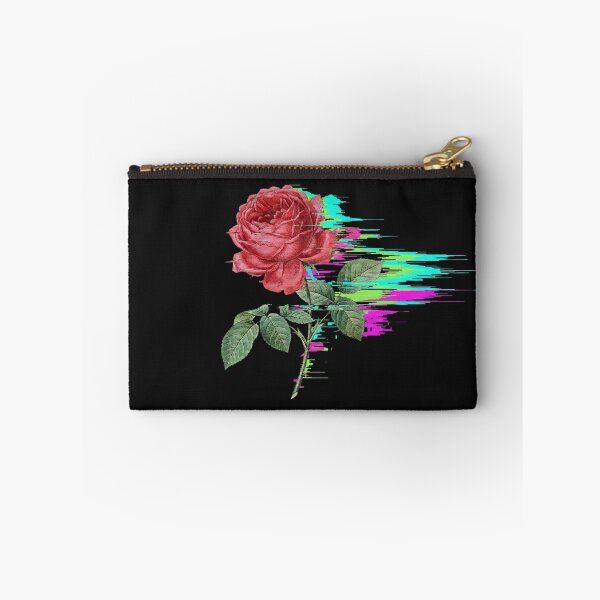 Item preview, Digital Decay Vintage Rose Glitch Aesthetic designed and sold by MarCinu Art.