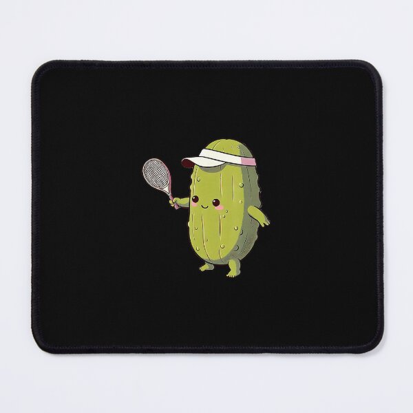 Item preview, Pickle Tennis Funny Pickle Character Cartoon Sport designed and sold by WayTBeenkenArt.