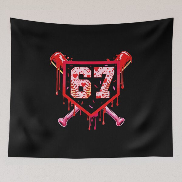 Item preview, 67 Love Baseball Heart Shield Valentine Style designed and sold by miaa-artistshop.