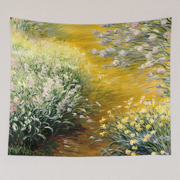 Item preview, The Path through the Irises - Celebration of Light and Color  designed and sold by artdesignsnow.