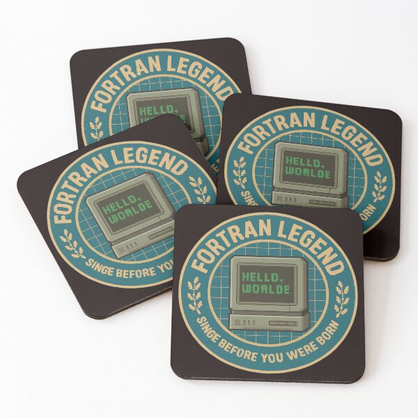 Item preview, Fortran Legend Retro Computer Badge - Vintage Programming & Coding Humor designed and sold by TSE DESIGN.
