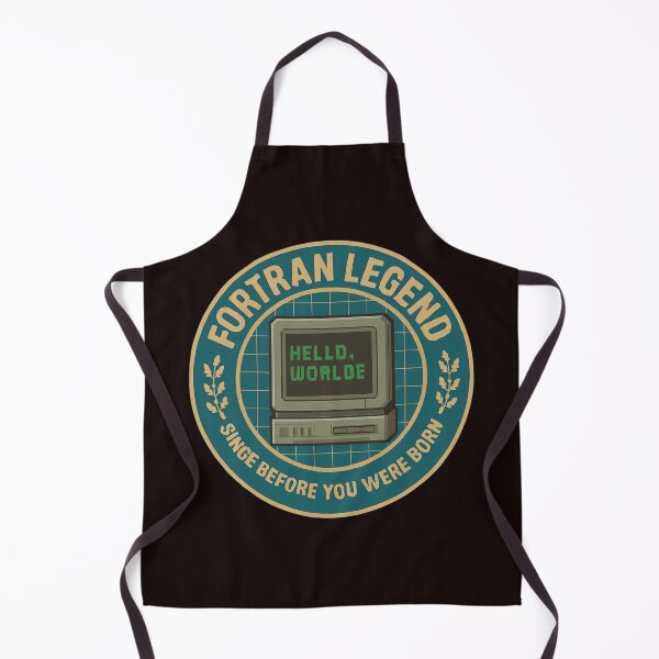 Item preview, Fortran Legend Retro Computer Badge - Vintage Programming & Coding Humor designed and sold by Stone-T .
