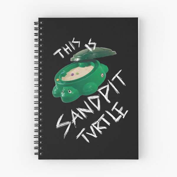 Item preview, This Is Sandpit Turtle - Bmth - White On Black designed and sold by Outfit-Archive.