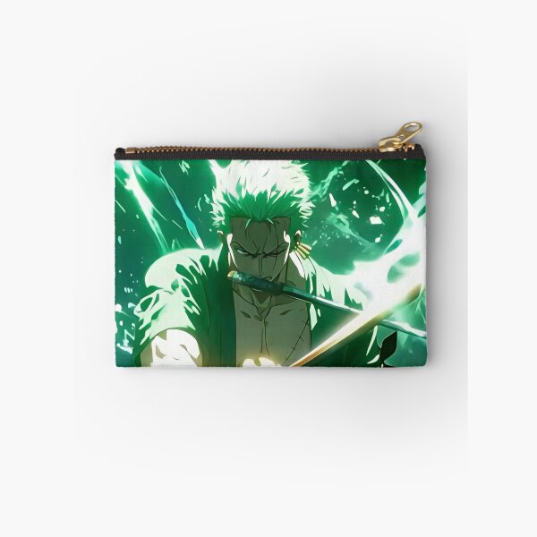 Item preview, Roronoa Zoro - Emerald Blade Ronin – Neon Samurai Energy Art designed and sold by Dyan4.