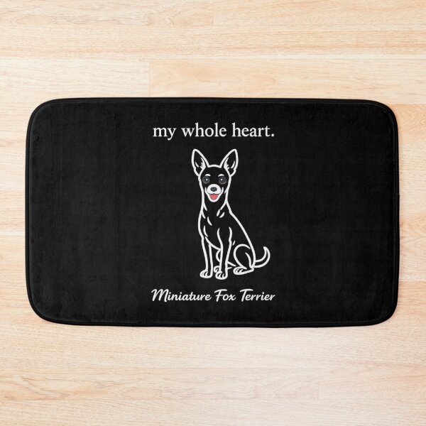 Item preview, Mini Fox Terrier. My Whole Heart designed and sold by kel72.