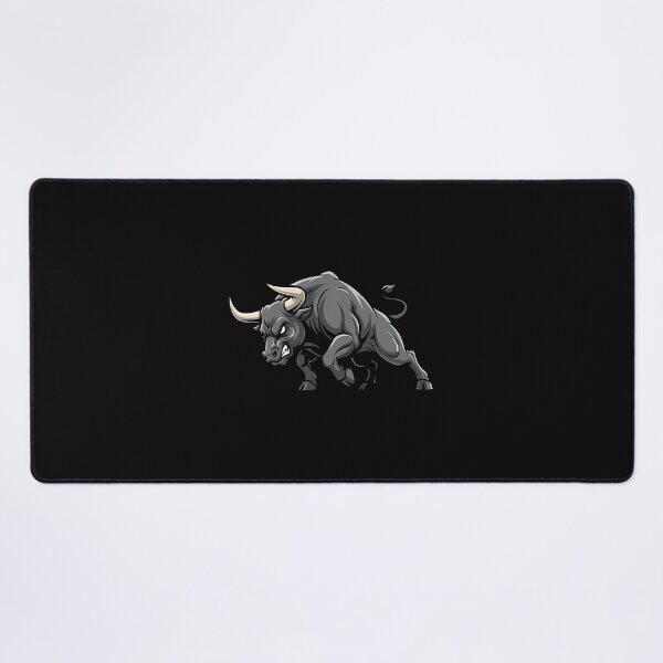 Item preview, Fierce Bull Mascot designed and sold by KingkoudaStudio.
