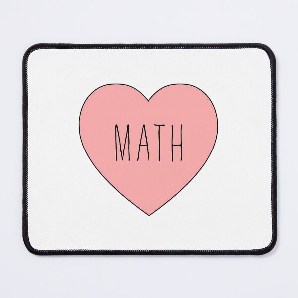 Item preview, I Love Math Heart designed and sold by tdvlrmsc75.