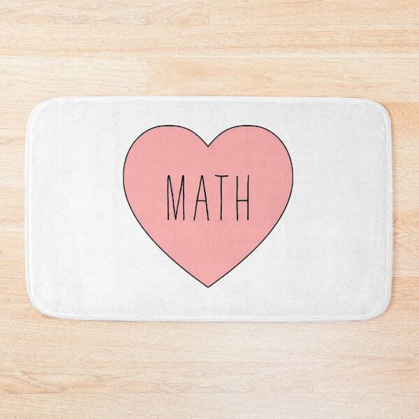 Item preview, I Love Math Heart designed and sold by tdvlrmsc75.