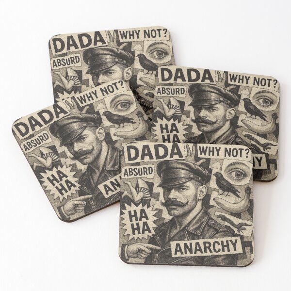 Item preview, Gay Leather Daddy Berlin Dada  Pride Graphic Design designed and sold by ItsAKinkThing.