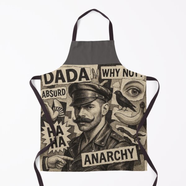 Item preview, Gay Leather Daddy Berlin Dada Pride Graphic Design designed and sold by ItsAKinkThing.