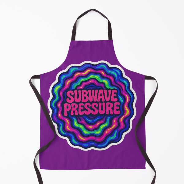 Item preview, Subwave Pressure Logo – Psychedelic Bass Soundwave Design designed and sold by |TRSSHOP|.