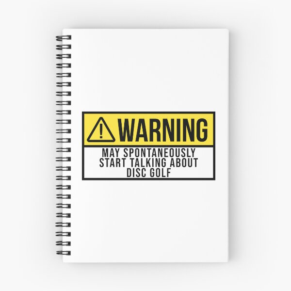 Item preview, Disc Golf Warning designed and sold by XCIV.