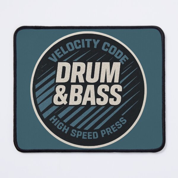 Item preview, Velocity Code – Drum and Bass Speed Symbol designed and sold by |TRSSHOP|.