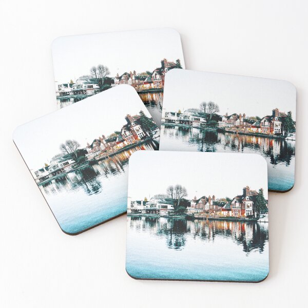 Item preview, Marlow suspension bridge in evening designed and sold by santoshputhran.