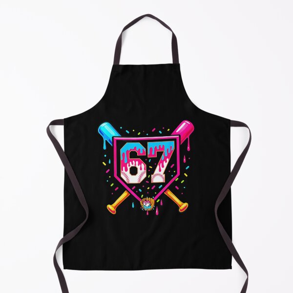 Item preview, 67 Baseball Ice Cream Drip Player Shield Style designed and sold by miaa-artistshop.