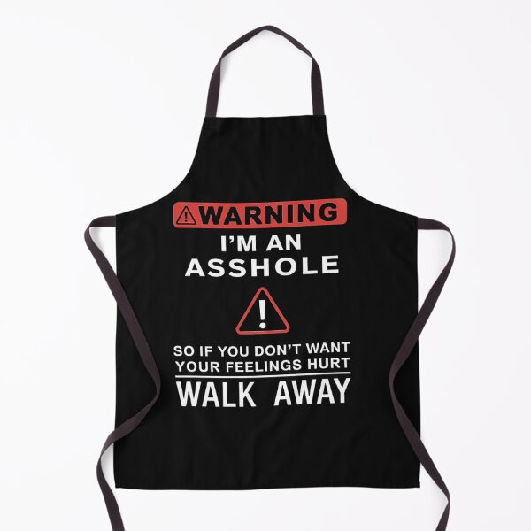 Item preview, Warning Im An Asshole - Sarcastic Humor Sign designed and sold by Outfit-Archive.